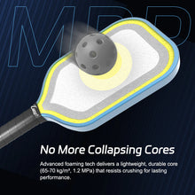 Load image into Gallery viewer, NEW! Luzz Pro 4 Blue Blaze Inferno Pickleball Paddle - Plus Free Cover!