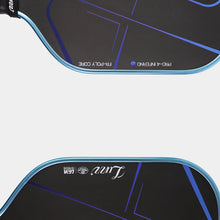 Load image into Gallery viewer, NEW! Luzz Pro 4 Blue Blaze Inferno Pickleball Paddle - Plus Free Cover!