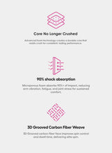 Load image into Gallery viewer, NEW! Luzz Pro 4 Pink Inferno Pickleball Paddle - Plus Free Cover!