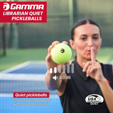 Load image into Gallery viewer, Gamma Librarian Foam Quiet Pickleball Balls