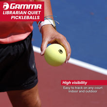 Load image into Gallery viewer, Gamma Librarian Foam Quiet Pickleball Balls