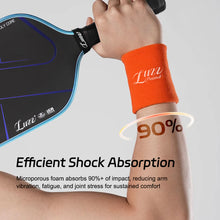 Load image into Gallery viewer, NEW! Luzz Pro 4 Blue Blaze Inferno Pickleball Paddle - Plus Free Cover!