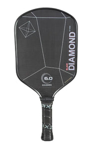 Six Zero Black Diamond Pickleball Paddle - 16mm Power