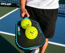 Load image into Gallery viewer, In stock! LVL-UP X-40 Tour Outdoor Pickleball - Optic Yellow (100 balls)