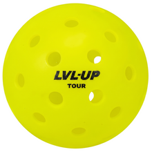 Load image into Gallery viewer, In stock! LVL-UP X-40 Tour Outdoor Pickleball - Optic Yellow (100 balls)