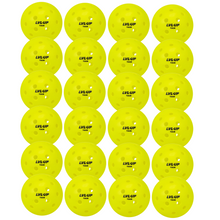 Load image into Gallery viewer, In stock! LVL-UP X-40 Tour Outdoor Pickleball - Optic Yellow (24 balls)