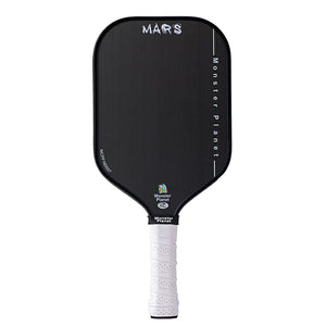Monster Planet Mars - Long Handle - 16mm - Textured Surface - Elongated Pickleball Paddle
