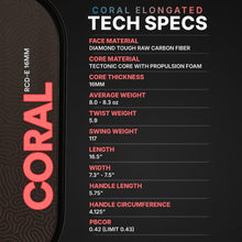 Load image into Gallery viewer, NEW! Six Zero Coral 16mm ELONGATED | Black | Plus Free Cover!