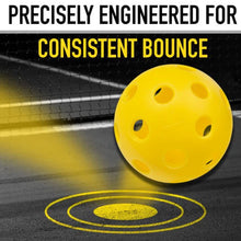 Load image into Gallery viewer, Franklin Sports X-26 (24 balls) - Yellow Indoor Pickleballs - USAPA Approved for Tournaments