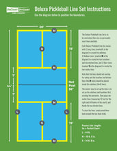 Load image into Gallery viewer, Deluxe Complete Pickleball Line Marker Kit - $100 off!