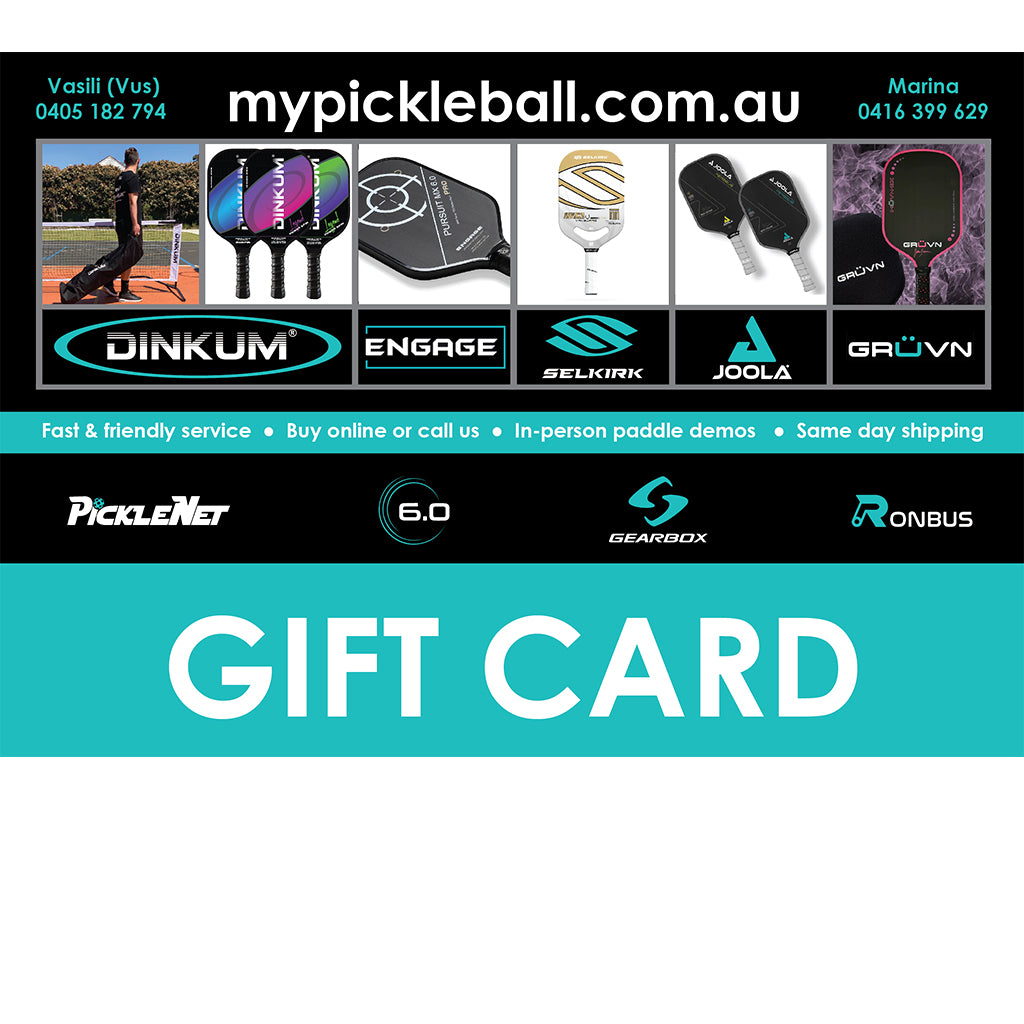 MyPickleball Gift Card - $10, $25, $50, $100...