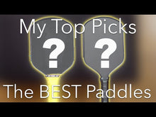 Load and play video in Gallery viewer, Ronbus R1.16 pickleball paddle | fast &amp; light with highest control | Voted Top 5 paddle under USD 100
