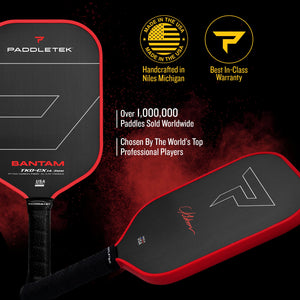 NEW! Paddletek Bantam TKO-CX 14.3 | Plus free cover!