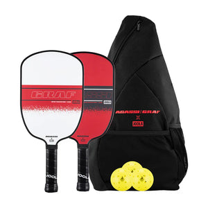 NEW! JOOLA Agassi/Graf Champion Pickleball Paddle Set