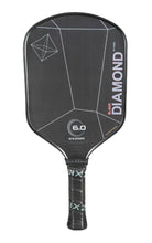 Load image into Gallery viewer, Six Zero Black Diamond Pickleball Paddle - 16mm Power
