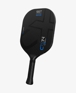 CLEARANCE! Gearbox CX14H Ultimate Power 8.5 oz 14mm thick core - rimless solid carbon pickleball paddle