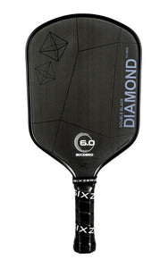 Six Zero 6.0 Double Black Diamond - Black | Black rim - 16mm Control or 14mm Power DBD