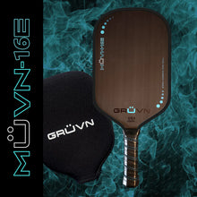 Load image into Gallery viewer, Gruvn Muvn-16E - Mid-weight and Good All-rounder Paddle - Raw Carbon Fiber
