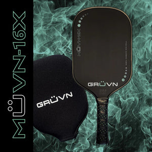 Gruvn Muvn 16X pickleball paddle - thermoform with foam injected edge