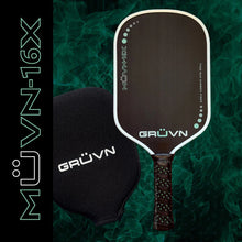 Load image into Gallery viewer, Gruvn Muvn 16X pickleball paddle - thermoform with foam injected edge
