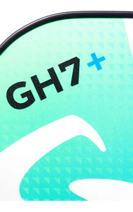 Gearbox GH7+ pickleball paddle - blue green