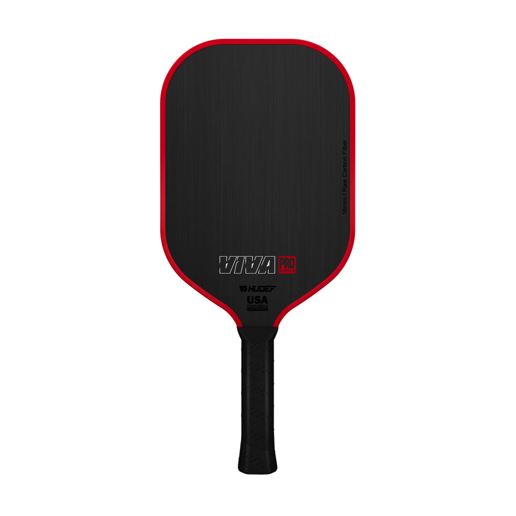 Hudef Viva Pro pickleball paddle | elongated thermoform with foam injected edge | 16 mm or 14 mm