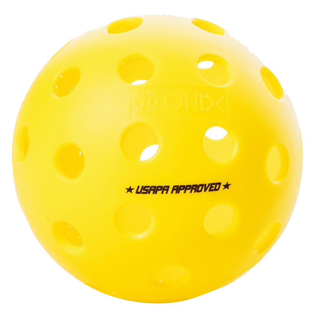 Onix Fuse G2 Yellow Outdoor Pickleball Ball