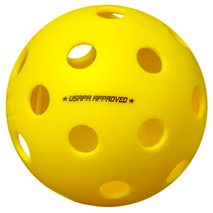 Onix Fuse Indoor Pickleball - Approved for Tournaments - Yellow