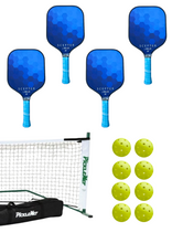 Load image into Gallery viewer, Heavy Duty Picklenet® + 4 Scepter paddles + 8 Balls
