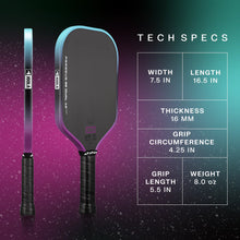 Load image into Gallery viewer, NEW! JOOLA Ben Johns Perseus 3S Dual 16mm or 14mm | plus free cover!
