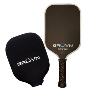 Gruvn RAW-16X - Top tier spin paddle! - Long handle suits tennis players