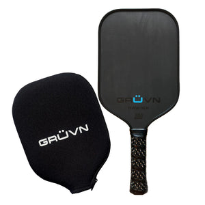 Gruvn RAW-16X - Top tier spin paddle! - Long handle suits tennis players