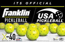 Load image into Gallery viewer, Franklin X40 Outdoor Advanced Tournament Pickleball Ball | Price Drop!
