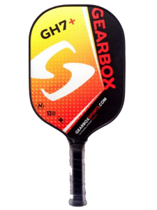 Gearbox GH7+ pickleball paddle - fiery red